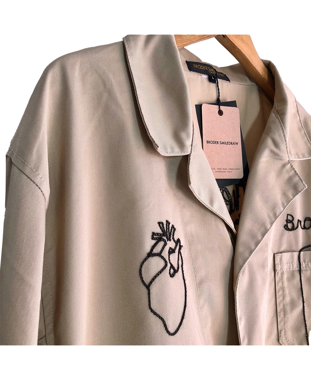 ハンドル刺繍 Engineer Coat