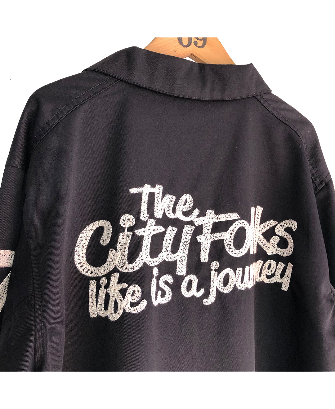 ハンドル刺繍 Engineer Coat