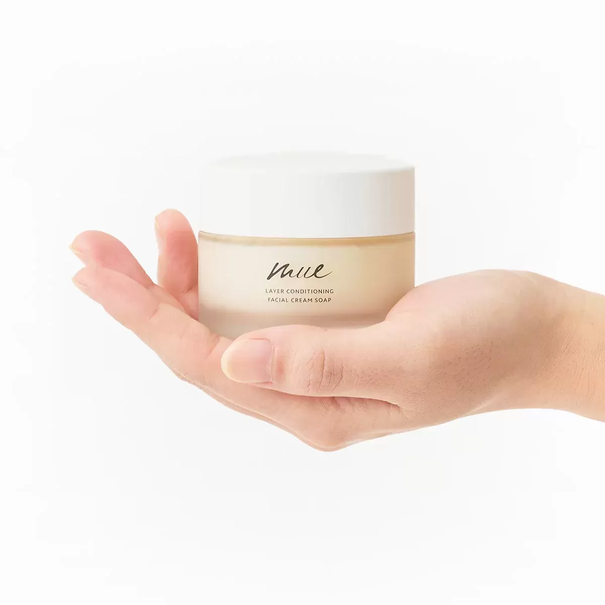 layer conditioning facial cream soap