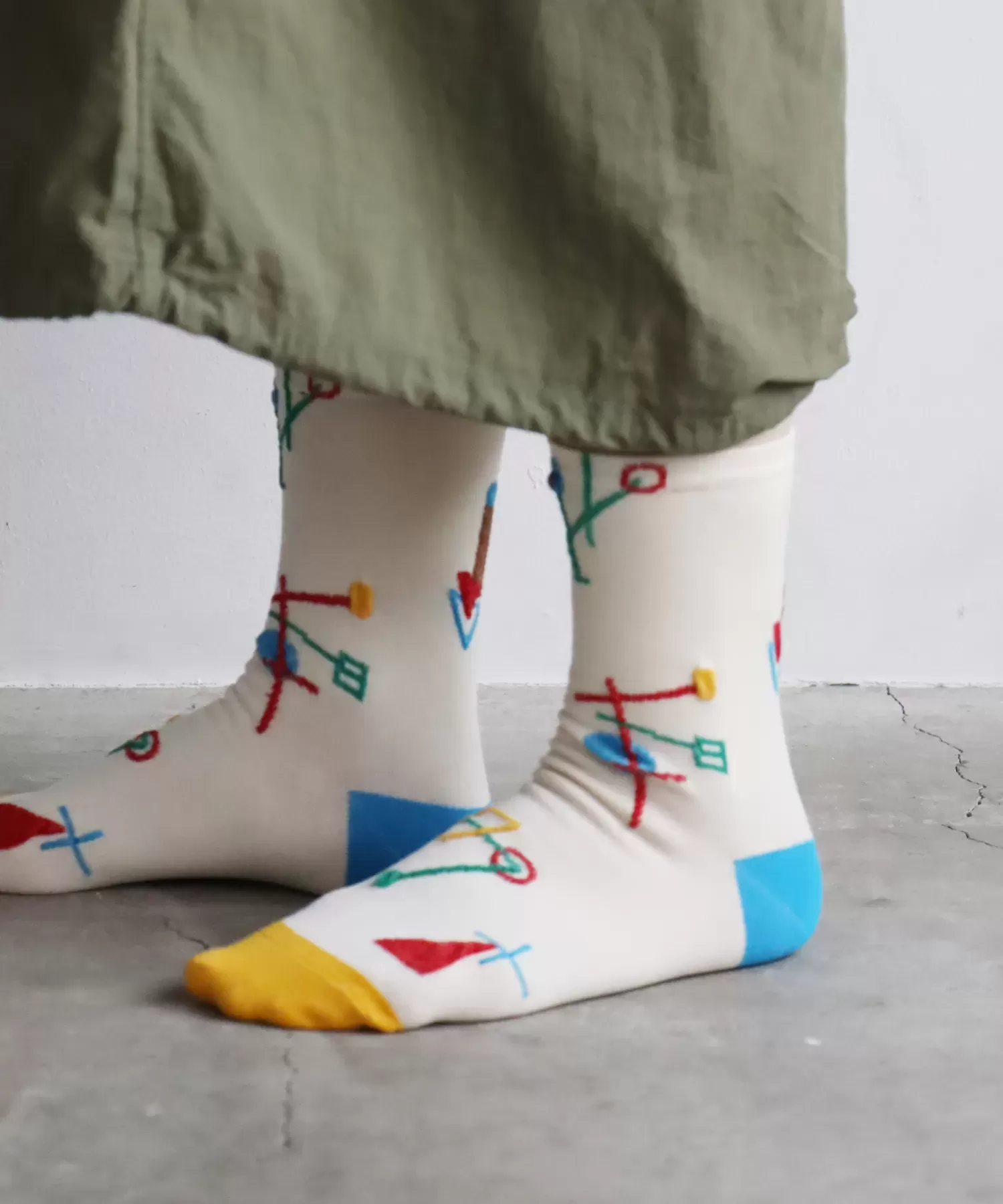 ○△□ ショートソックス ２Ｐ