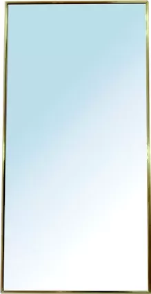 ODIER 真鍮フレームウォールミラー XL