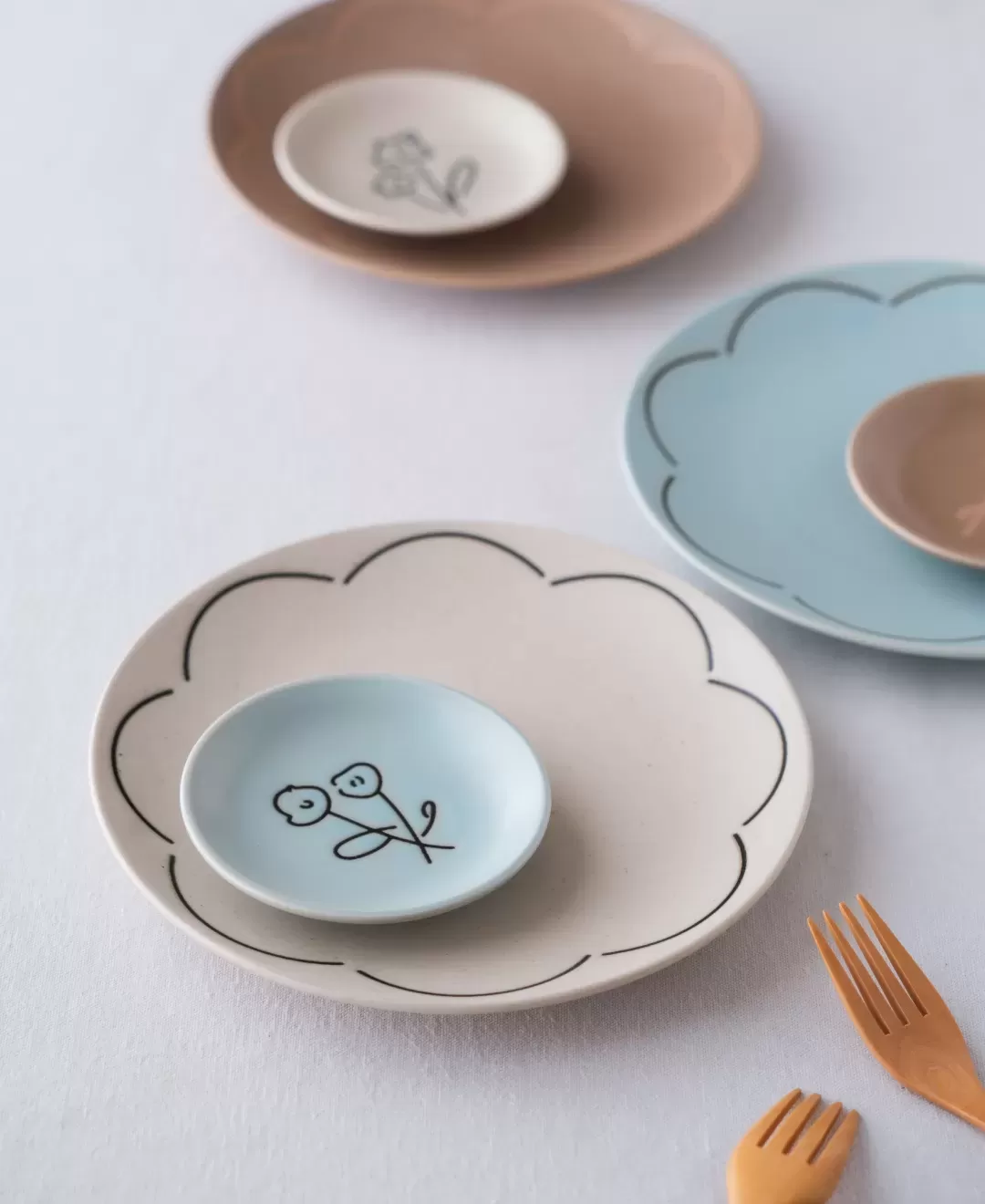 TRICK FLOWER　中皿