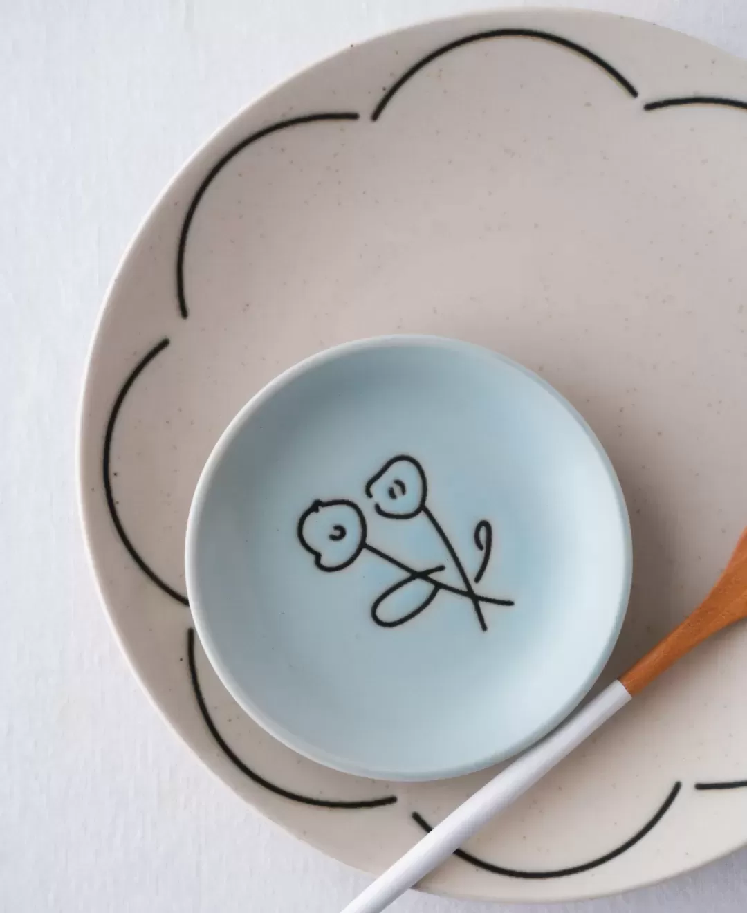 TRICK FLOWER　中皿