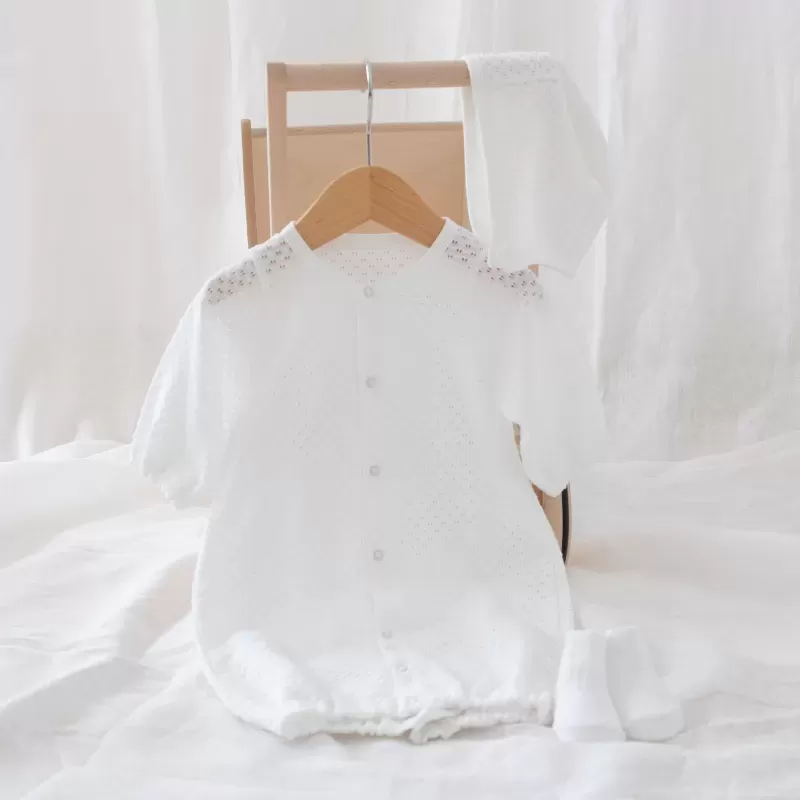 透かし編み2wayドレス