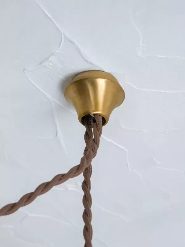 Gloa ペンダントコードフック　ブラス/ブラック/ホワイト