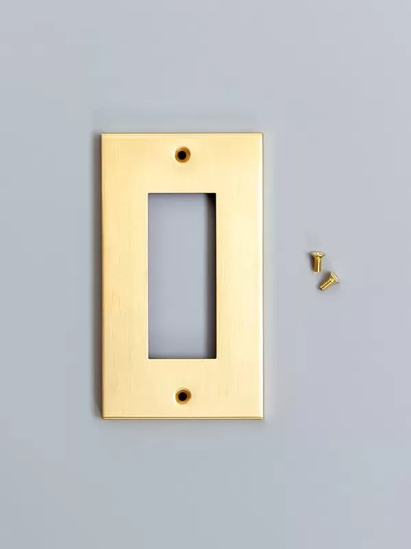 HS3752 真鍮コンセントプレート