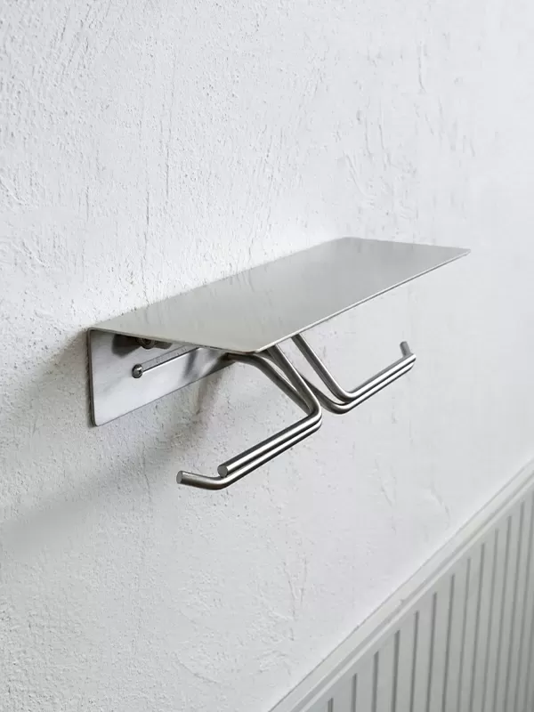 HS3801 put ペーパーホルダ ダブル ステンレス