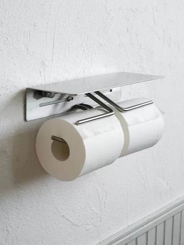 HS3801 put ペーパーホルダ ダブル ステンレス