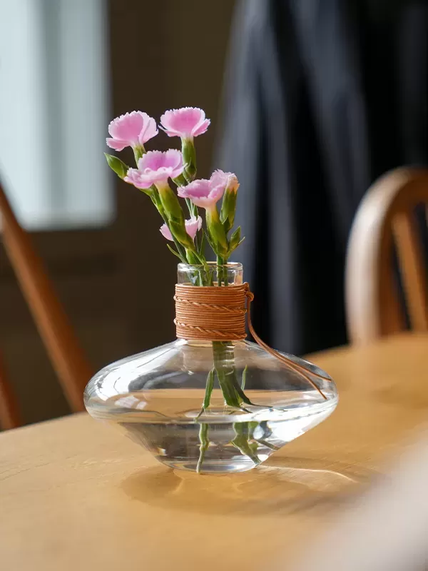 HS3671 /HS3672 レザー ガラスベース ワイド クリア/グレー