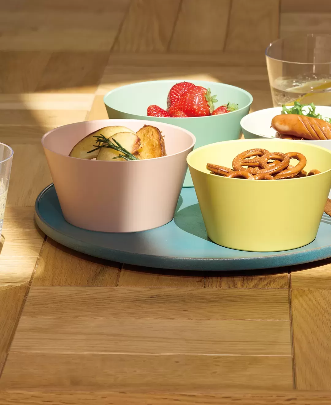 ネスト　ボウル　グラデーショングレー