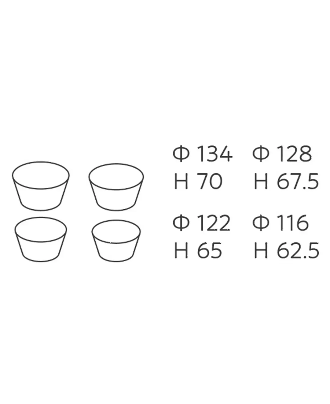 ネスト　ボウル　グラデーションピンク