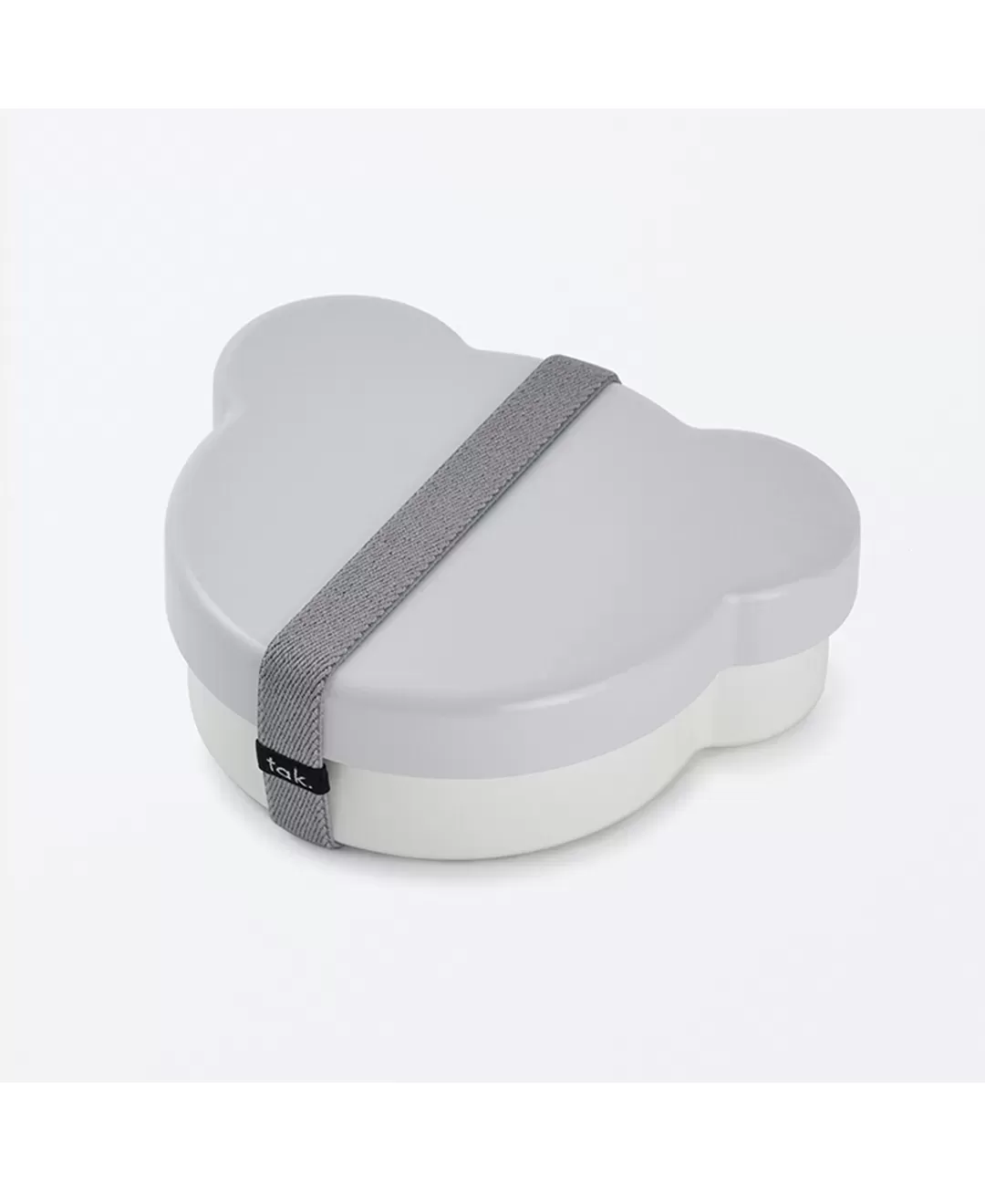 キッズディッシュ　ランチボックス　ベア　グレー