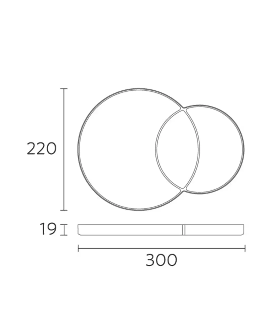 モーニングプレート　グレー