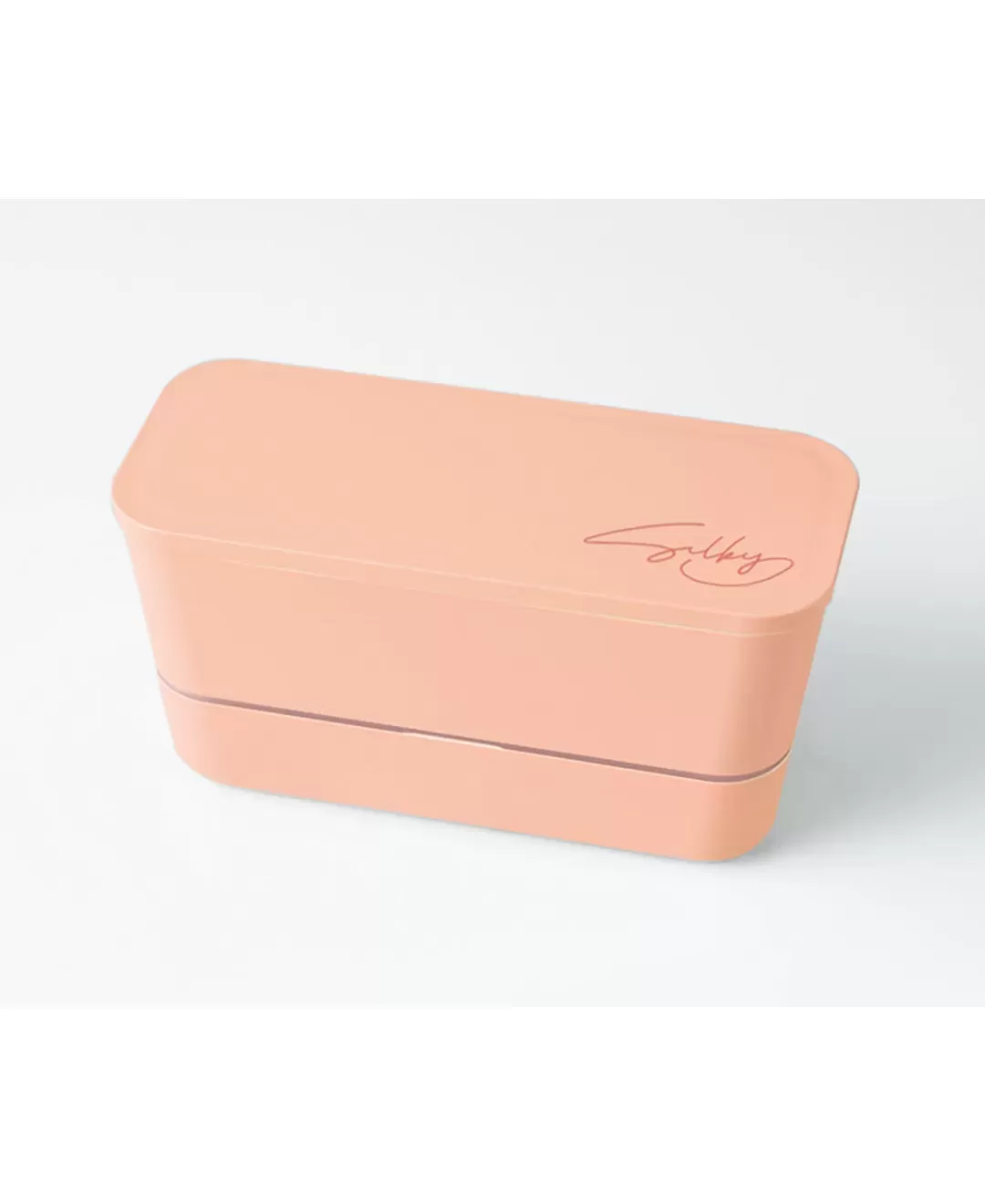 スキット シルキー スリム2段ランチ coral pink