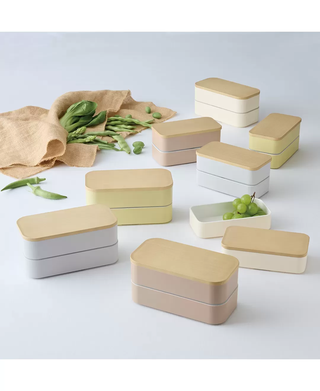 Log ランチボックス M GY