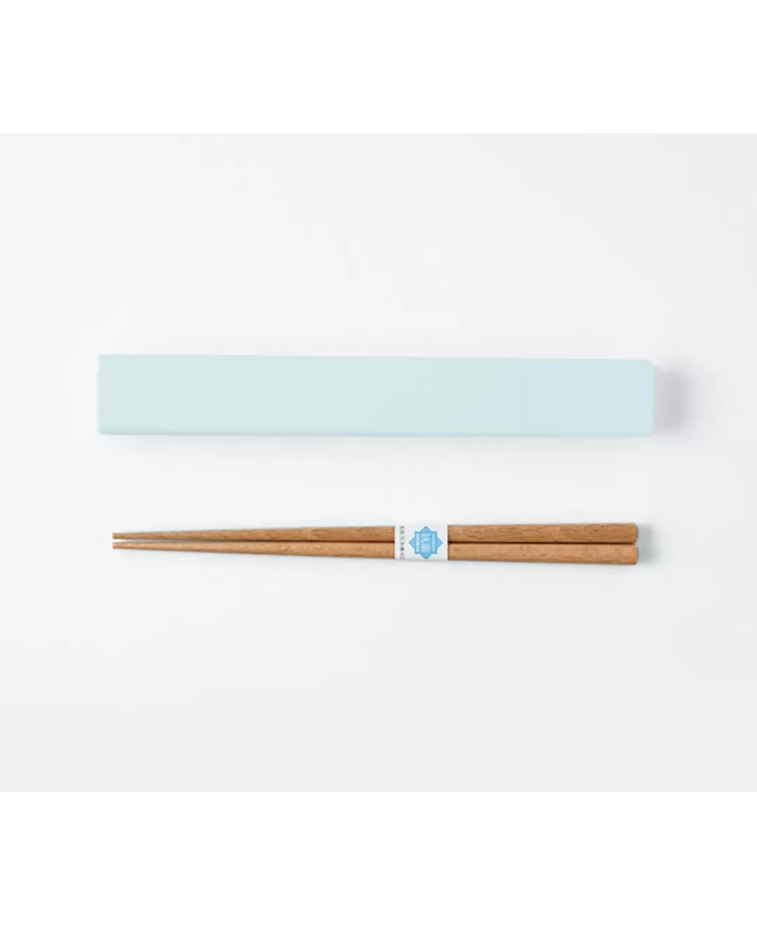 スキット シルキー 箸・箸箱セット aqua blue