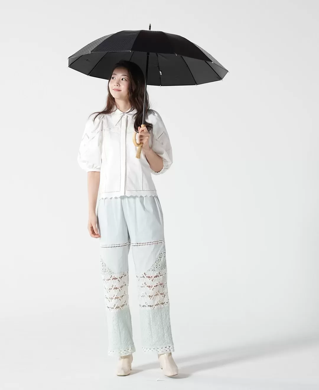 12本骨遮光ショート 江戸