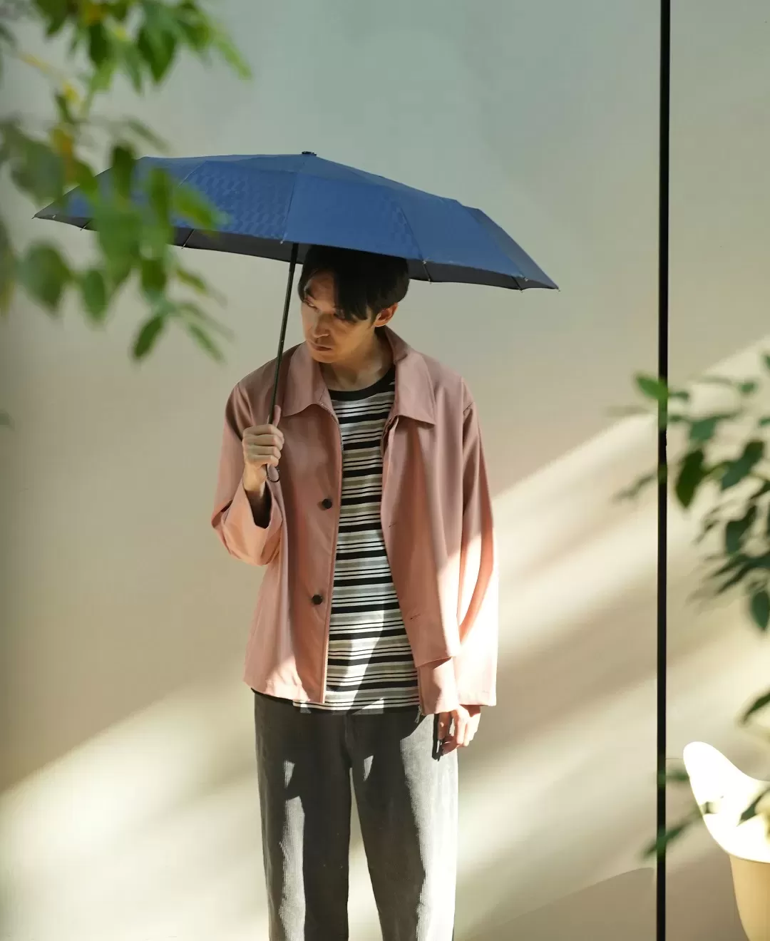 軽量12本骨折りたたみ傘 江戸