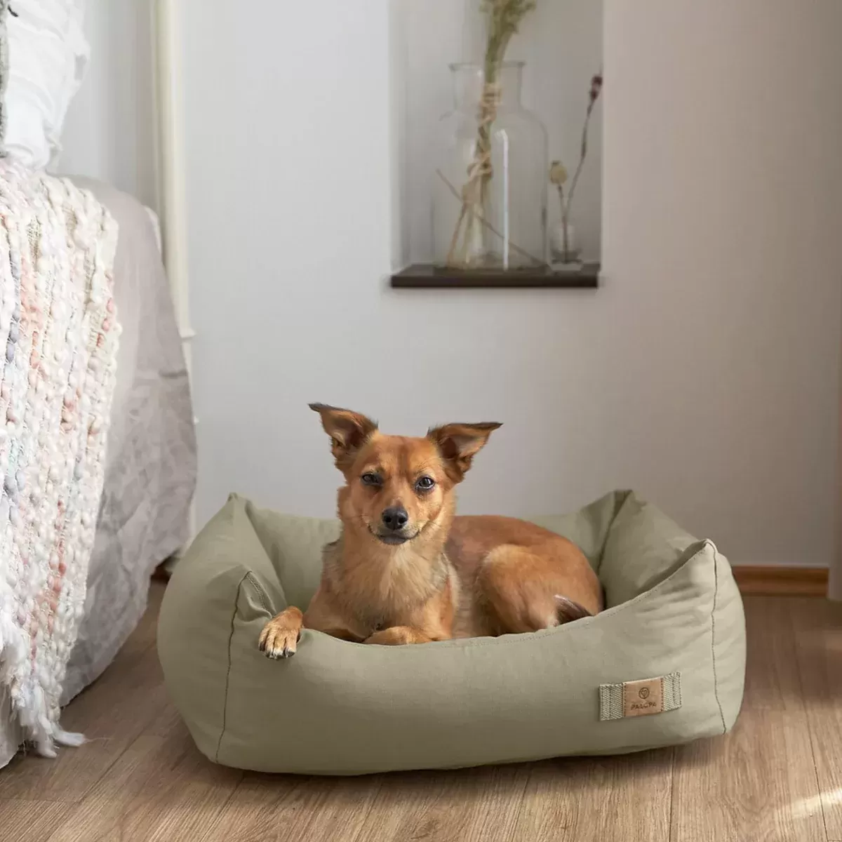 【夏・冬両用】犬用コットンベッド