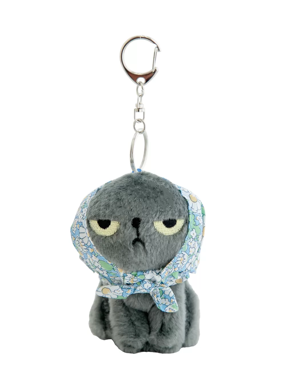 花柄スカーフキーホルダー