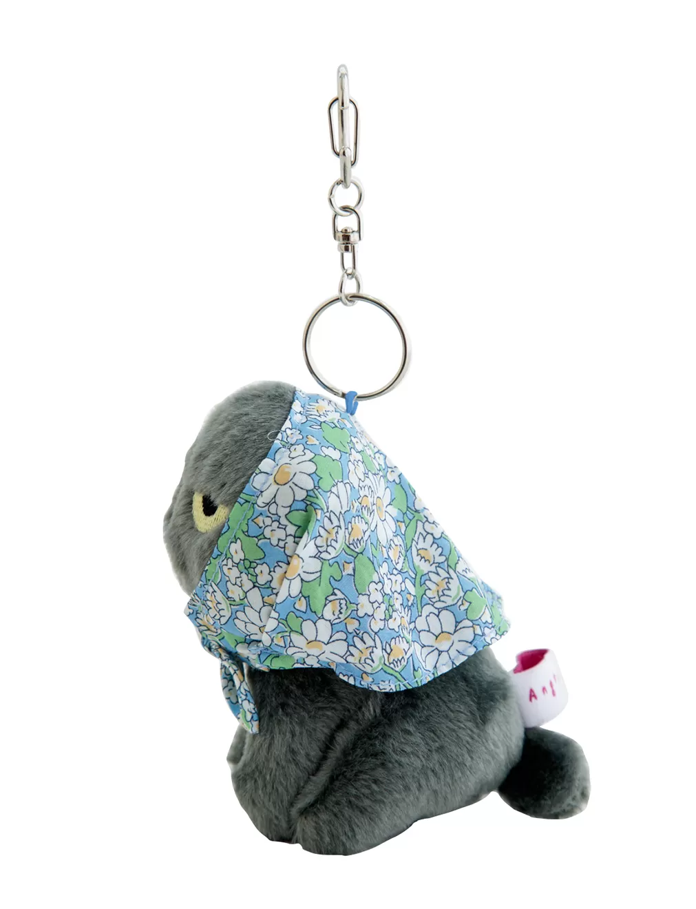 花柄スカーフキーホルダー