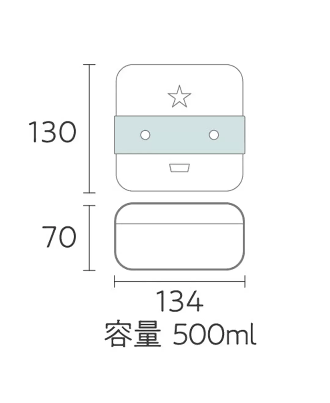 スーパーヒーローランチボックス　フィッシー