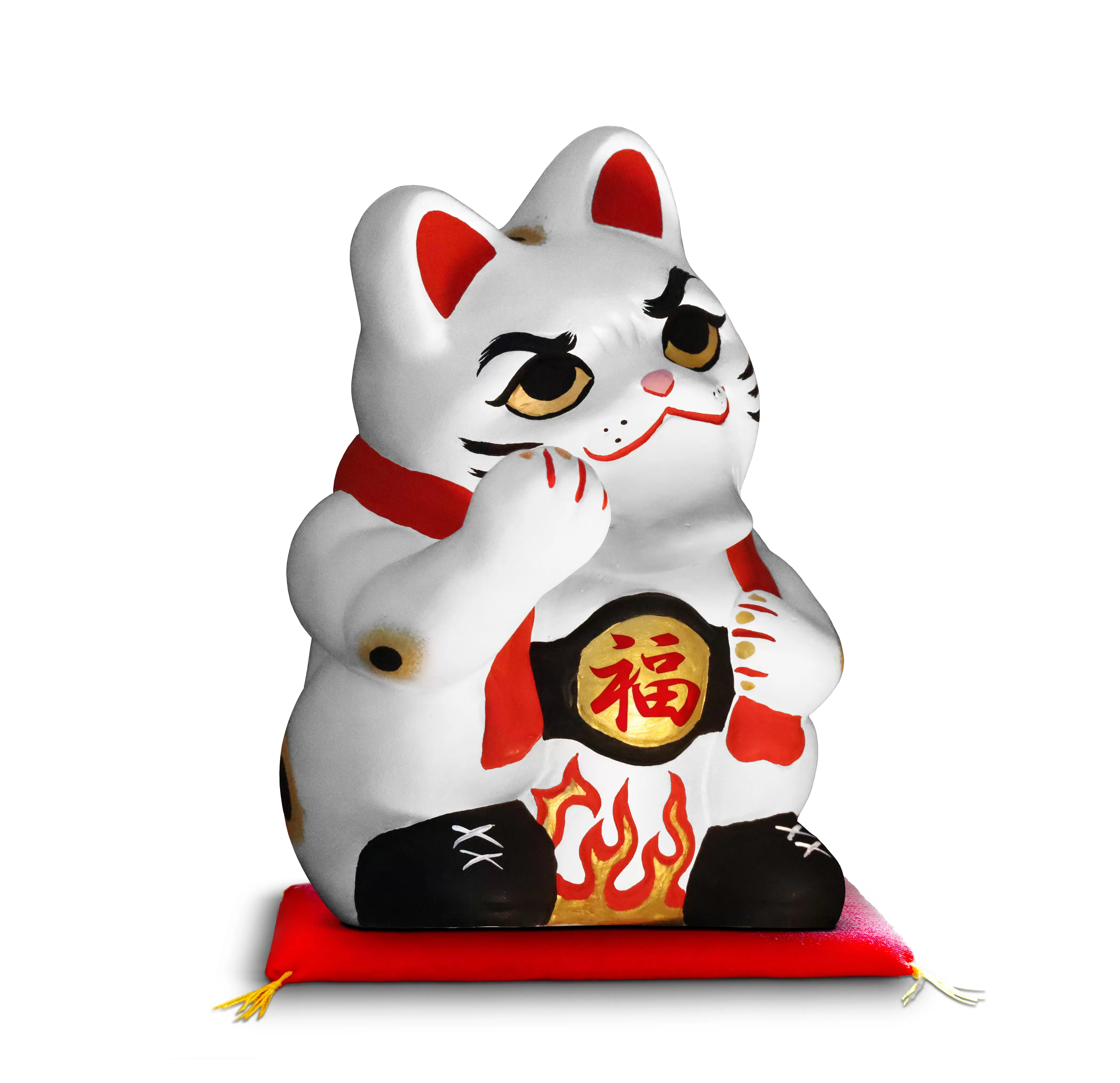 来いや猫・白