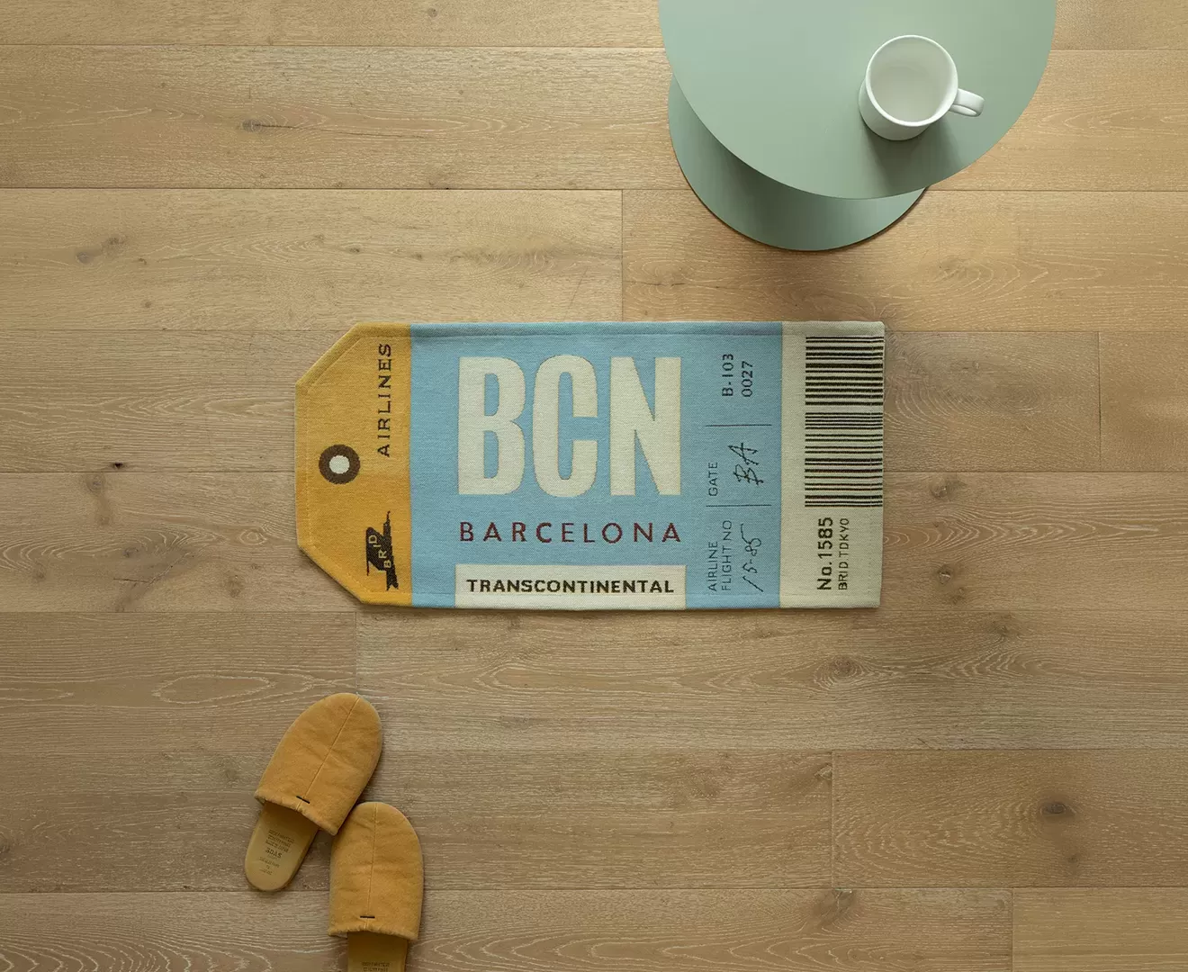 001483 BAGGAGE TAG RUG