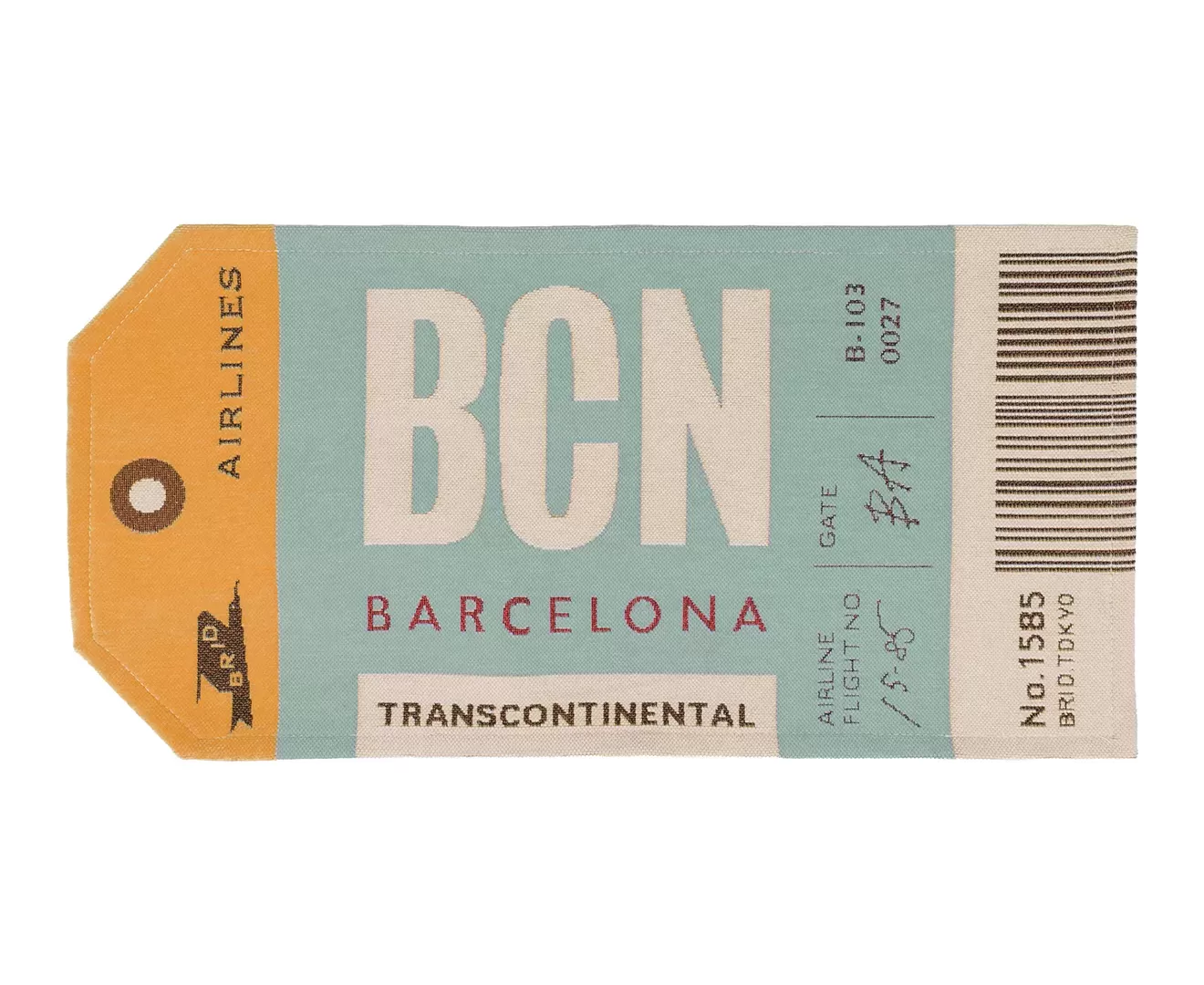 001483 BAGGAGE TAG RUG