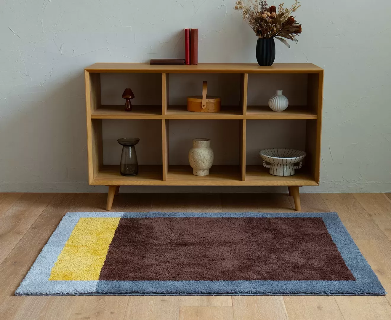 001490 FRAME BLOCK HOOK RUG 100×140