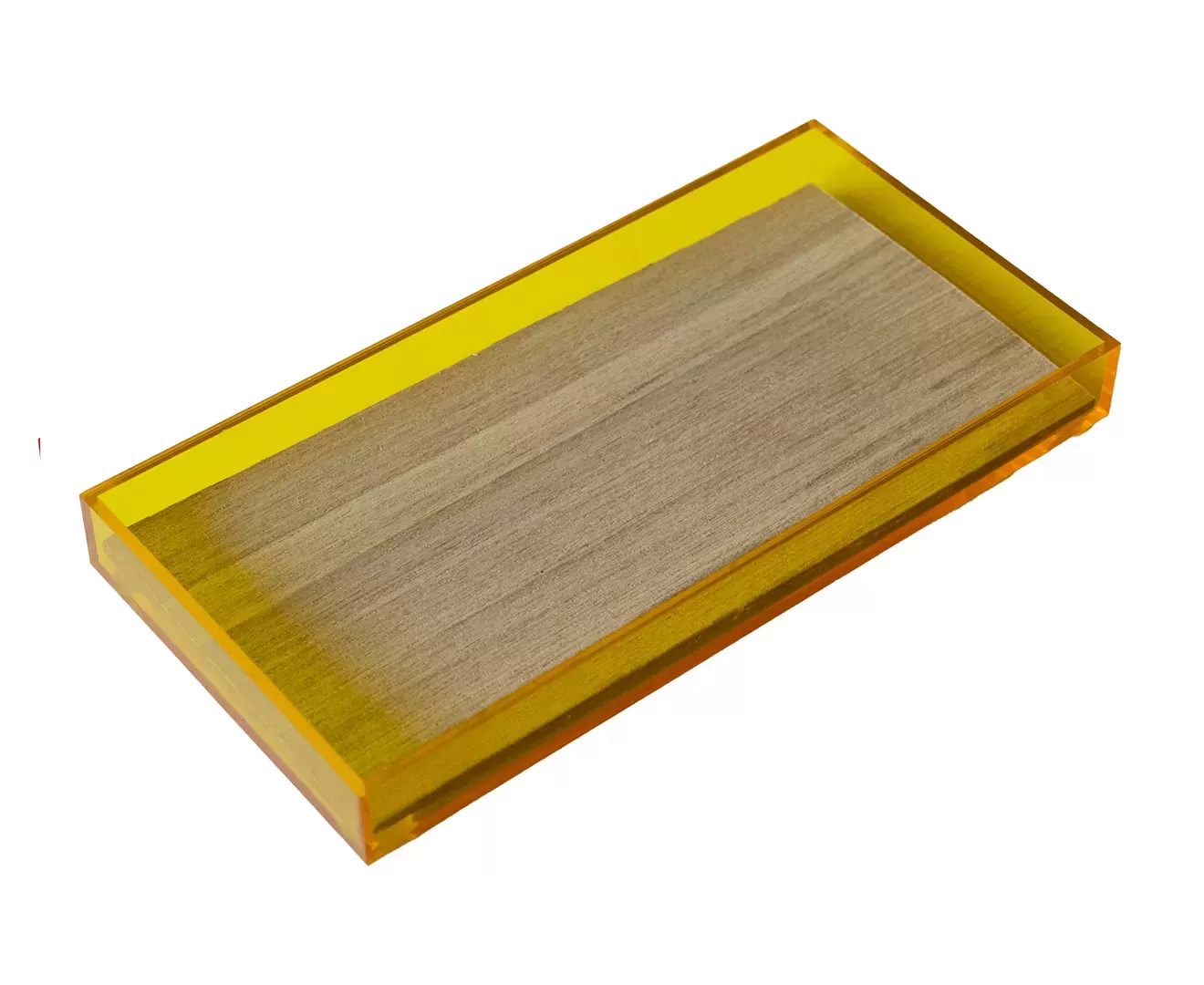 003440 ACRYLIC & WOOD TRAY