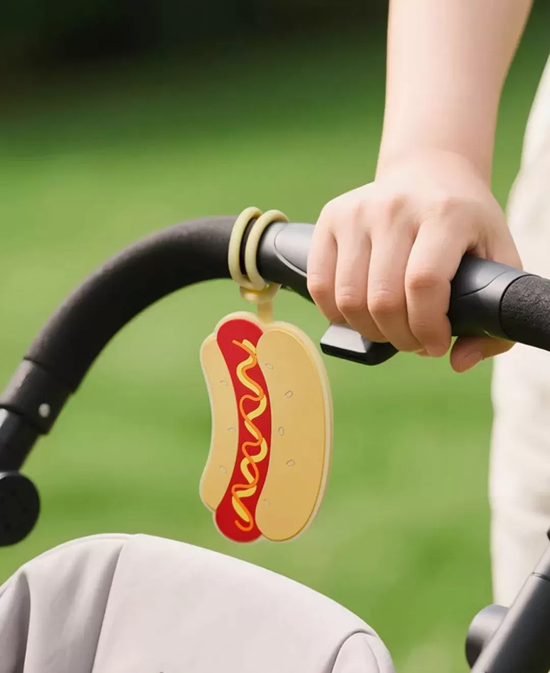 ホットドッグ型ラゲッジタグ