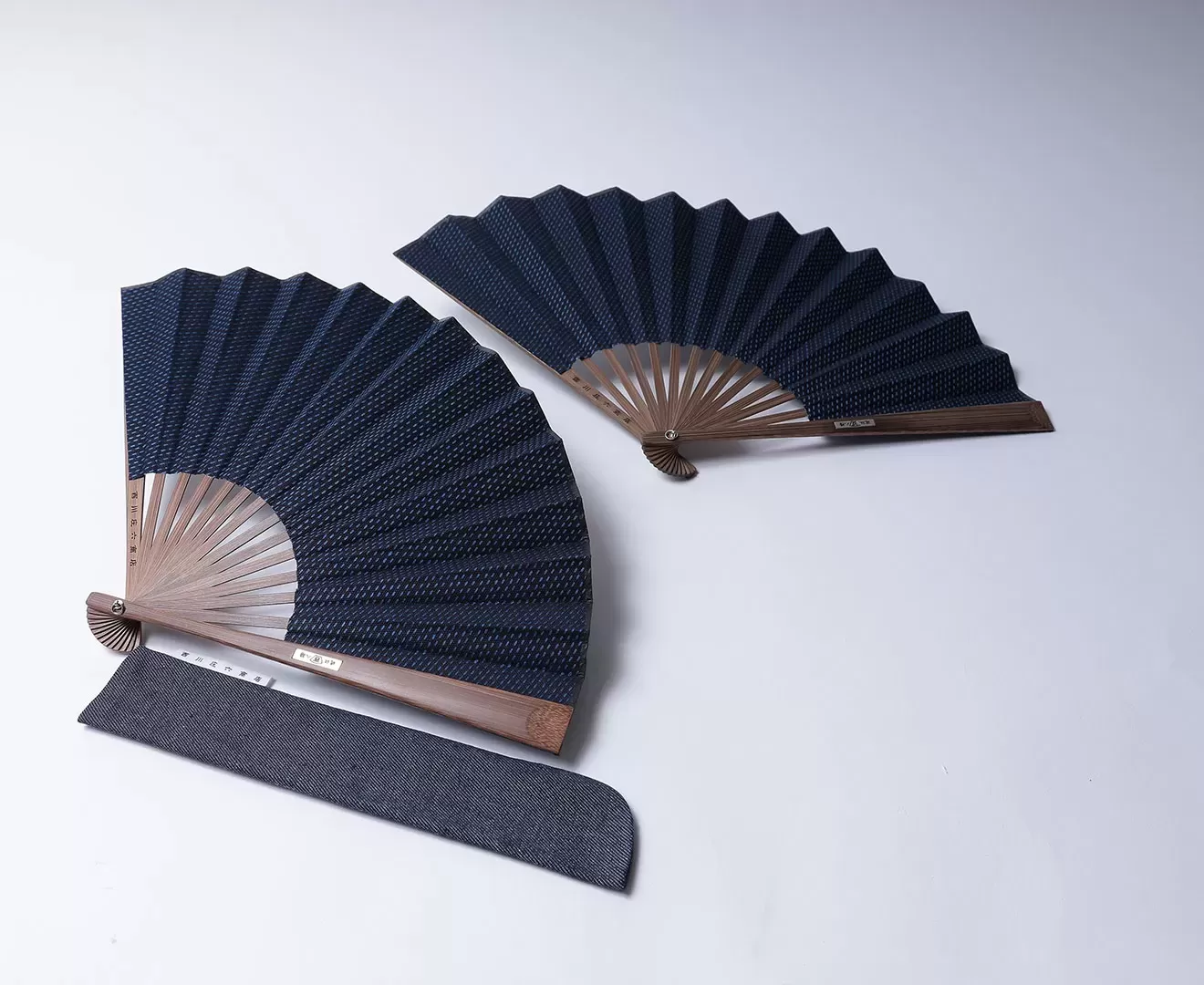 刺し子扇子