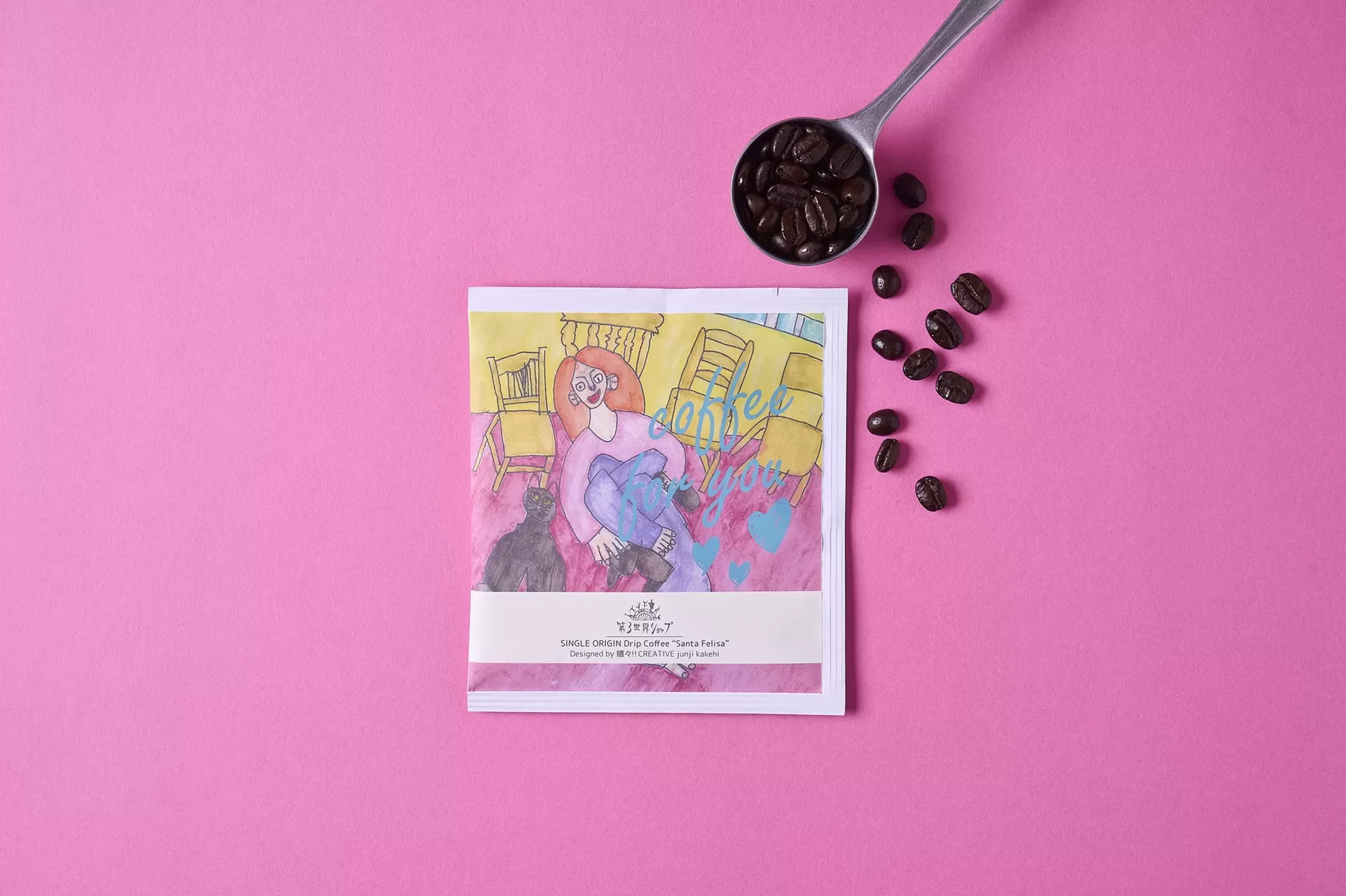 Artisan Drip Coffee　8g「いすに休んでいる女の人」