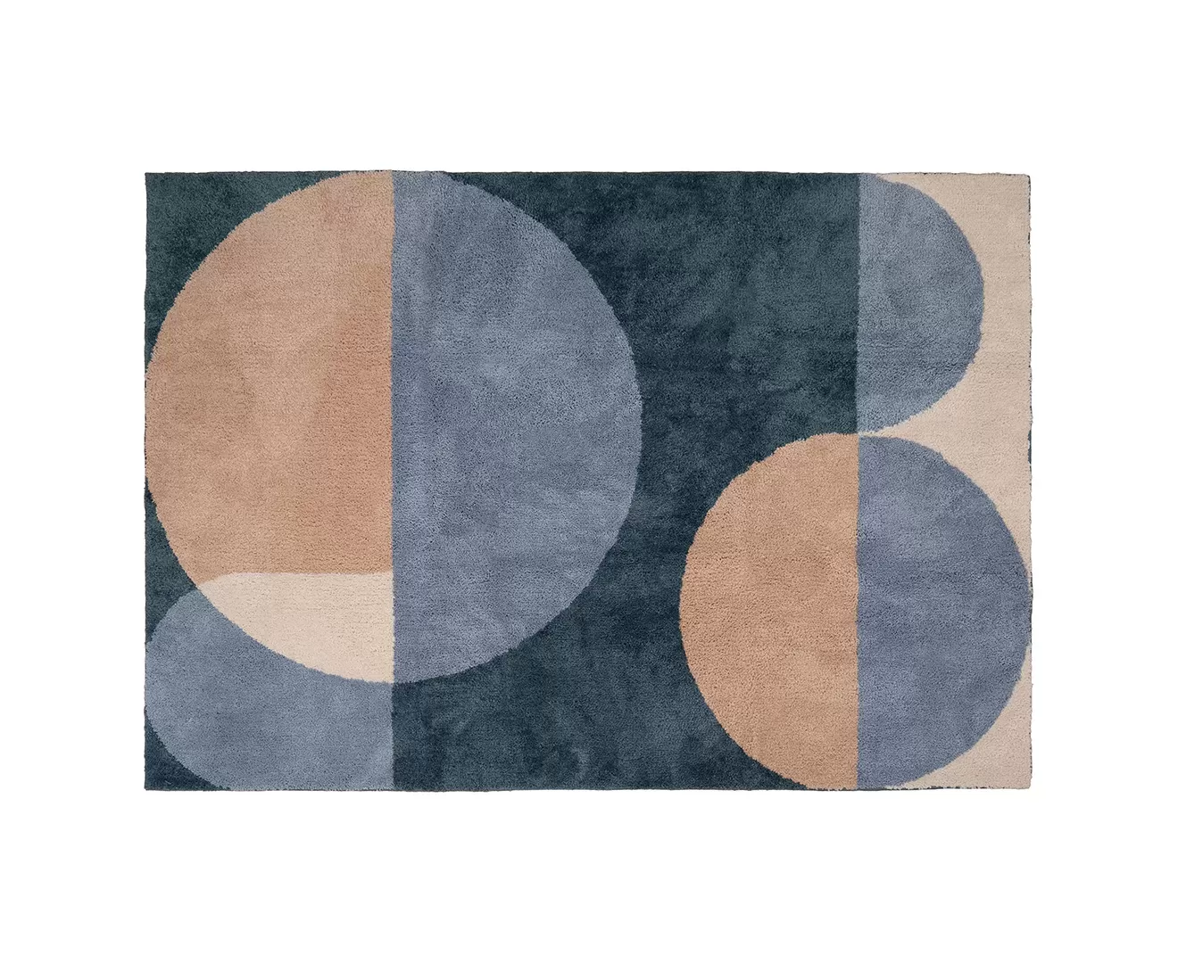 001497 GEOMETRIC HOOK RUG 130×190