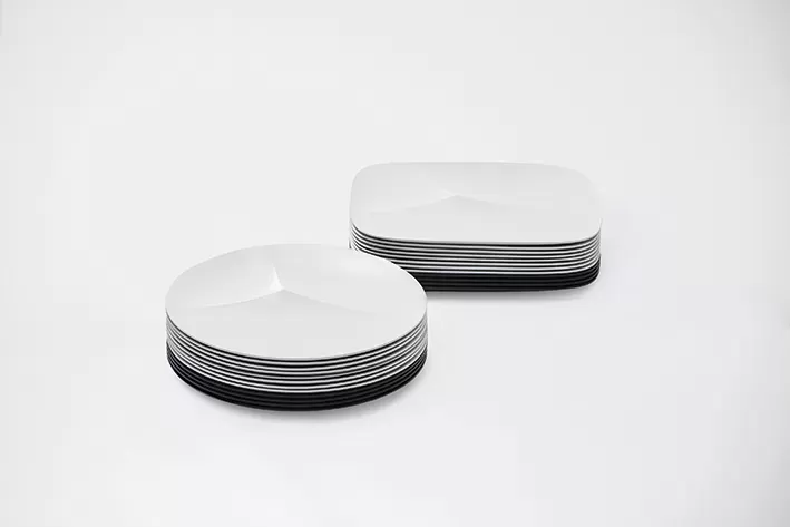 ワンディッシュ　サークル　グレー