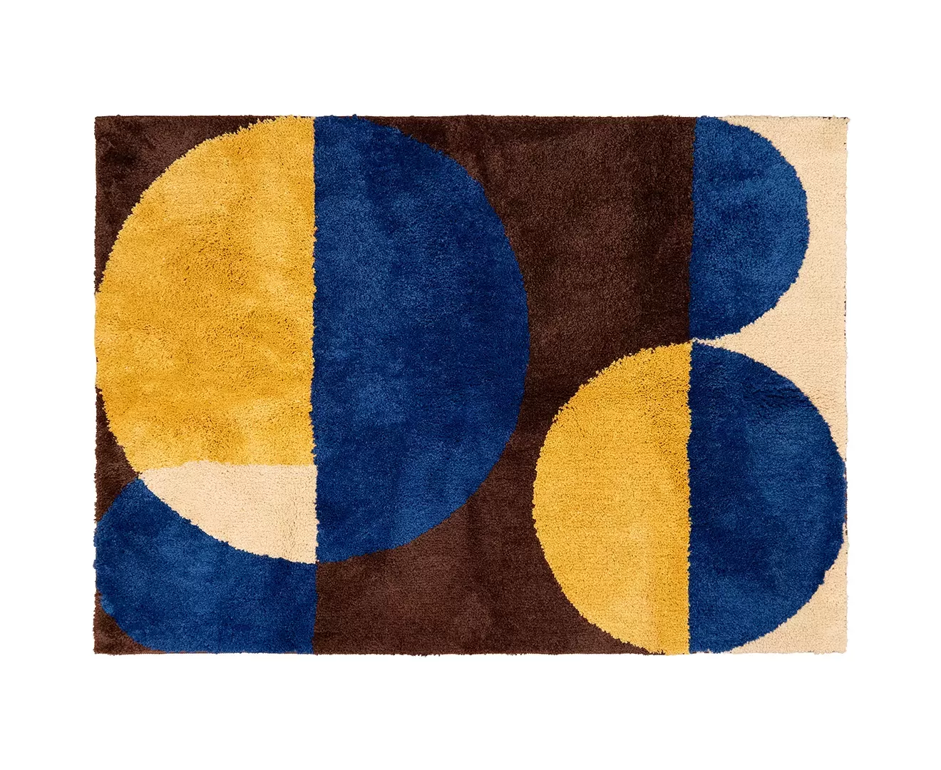 001496 GEOMETRIC HOOK RUG 100×140