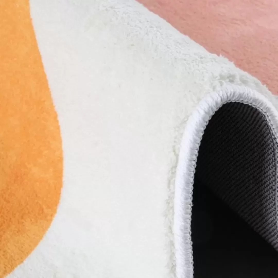 コモ ふかふかラグ 140×200