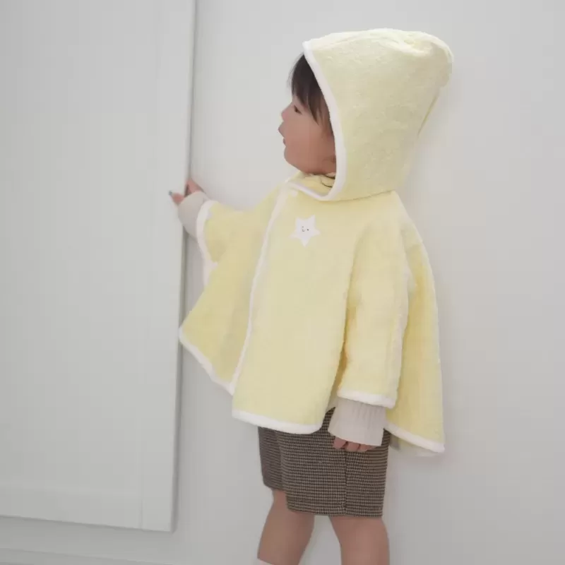 フード付きポンチョ