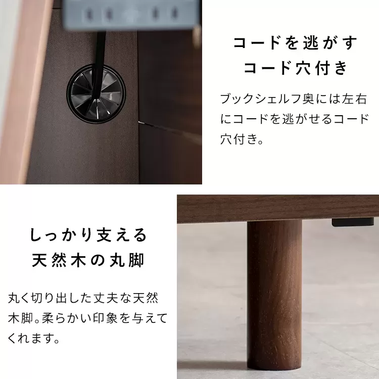 木製すのこベッド Nokka（ノッカ）ダブル BED-T1401
