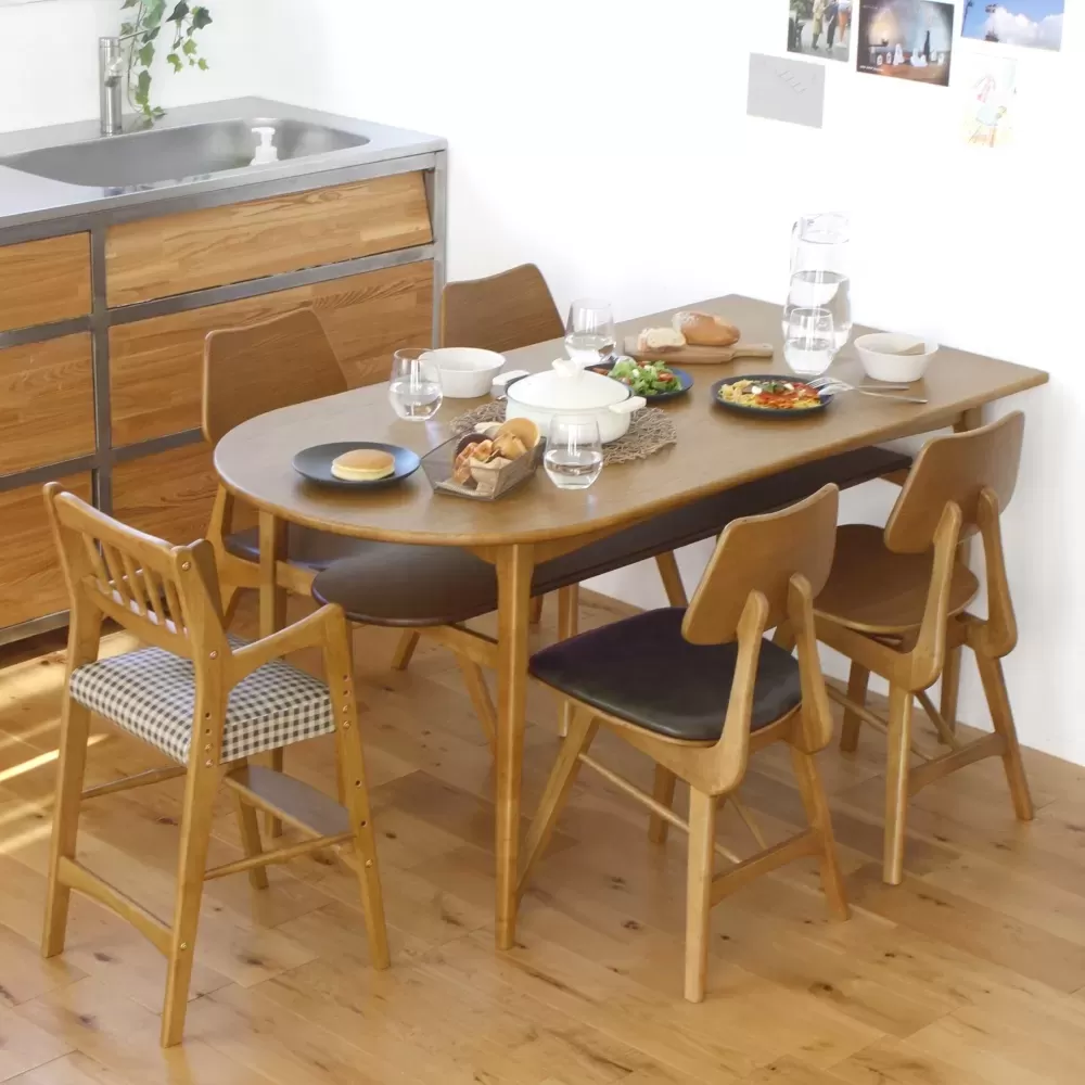 Rasic Half Round Dining Table