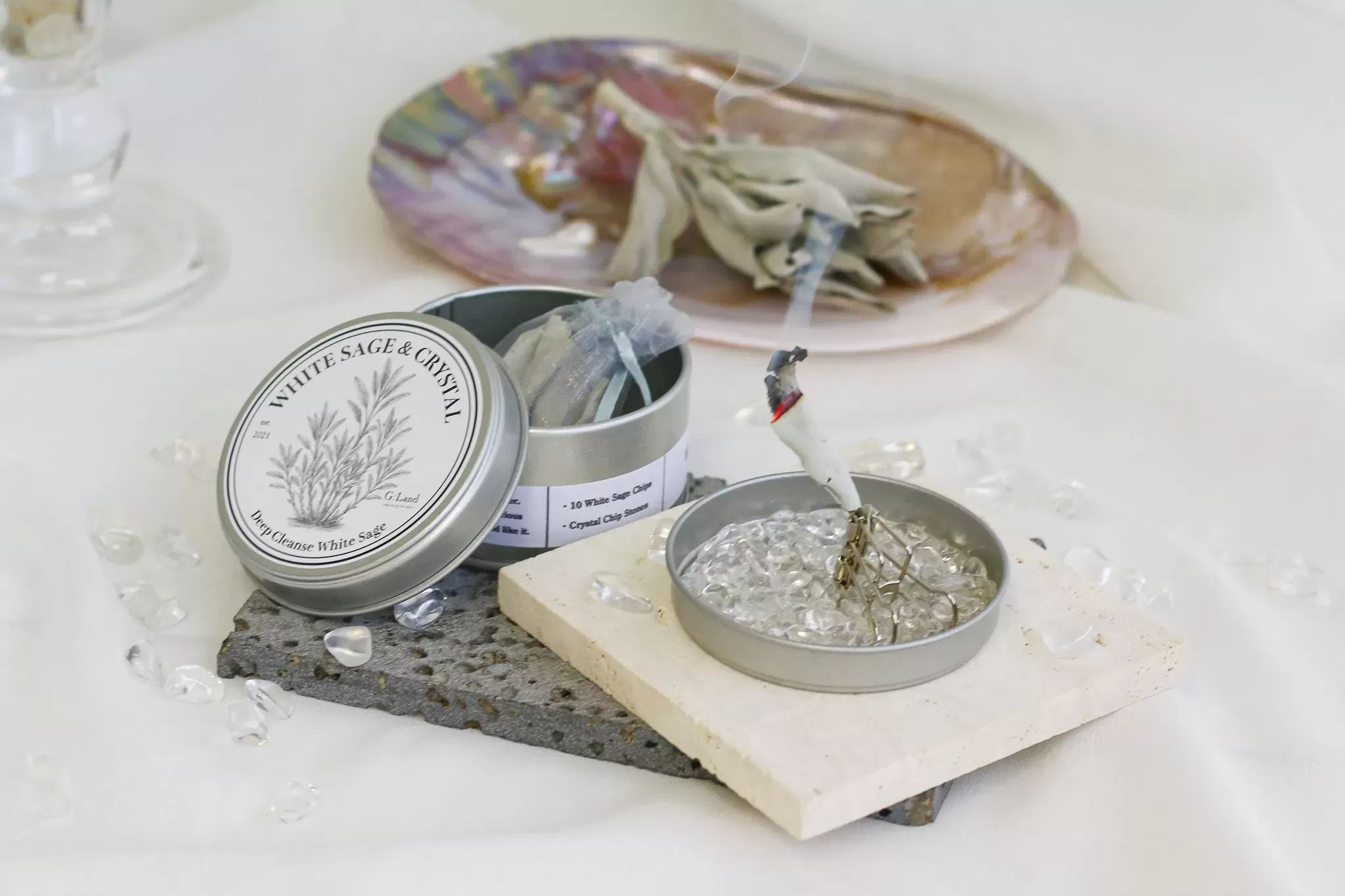Deep Cleanse White Sage Starter set
