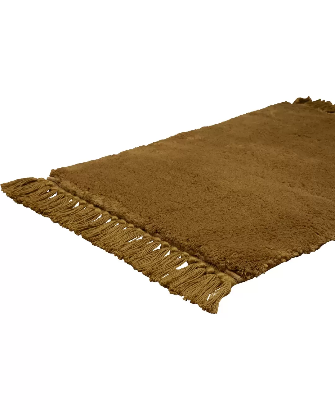 TRACE ラグマット IVORY/GREEN/GOLD/BROWN