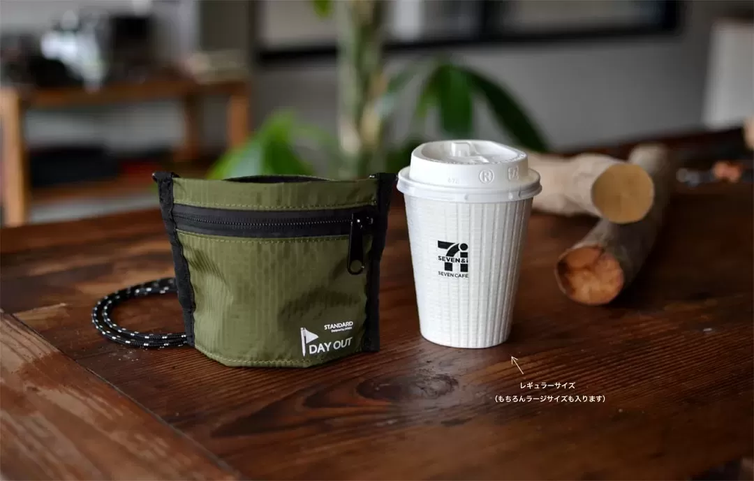 TsURUSU / ツルス  2way Neck Mini Wallet & Drink Holder / 2ウェイ ネックミニウォレット＆ドリンクホルダー