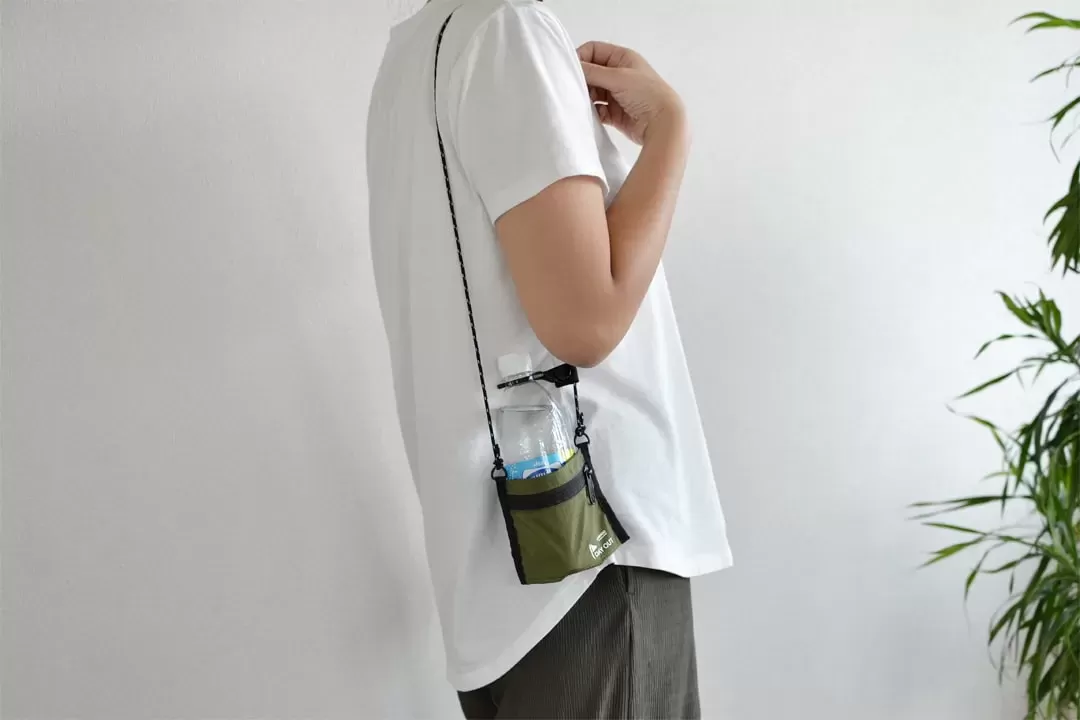 TsURUSU / ツルス  2way Neck Mini Wallet & Drink Holder / 2ウェイ ネックミニウォレット＆ドリンクホルダー