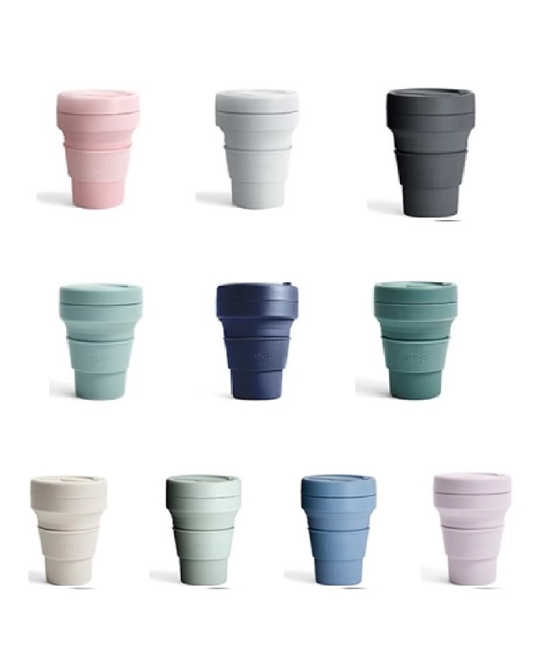 stojo / ストージョ POCET CUP 355ml (折り畳みマイカップ マイタンブラー)