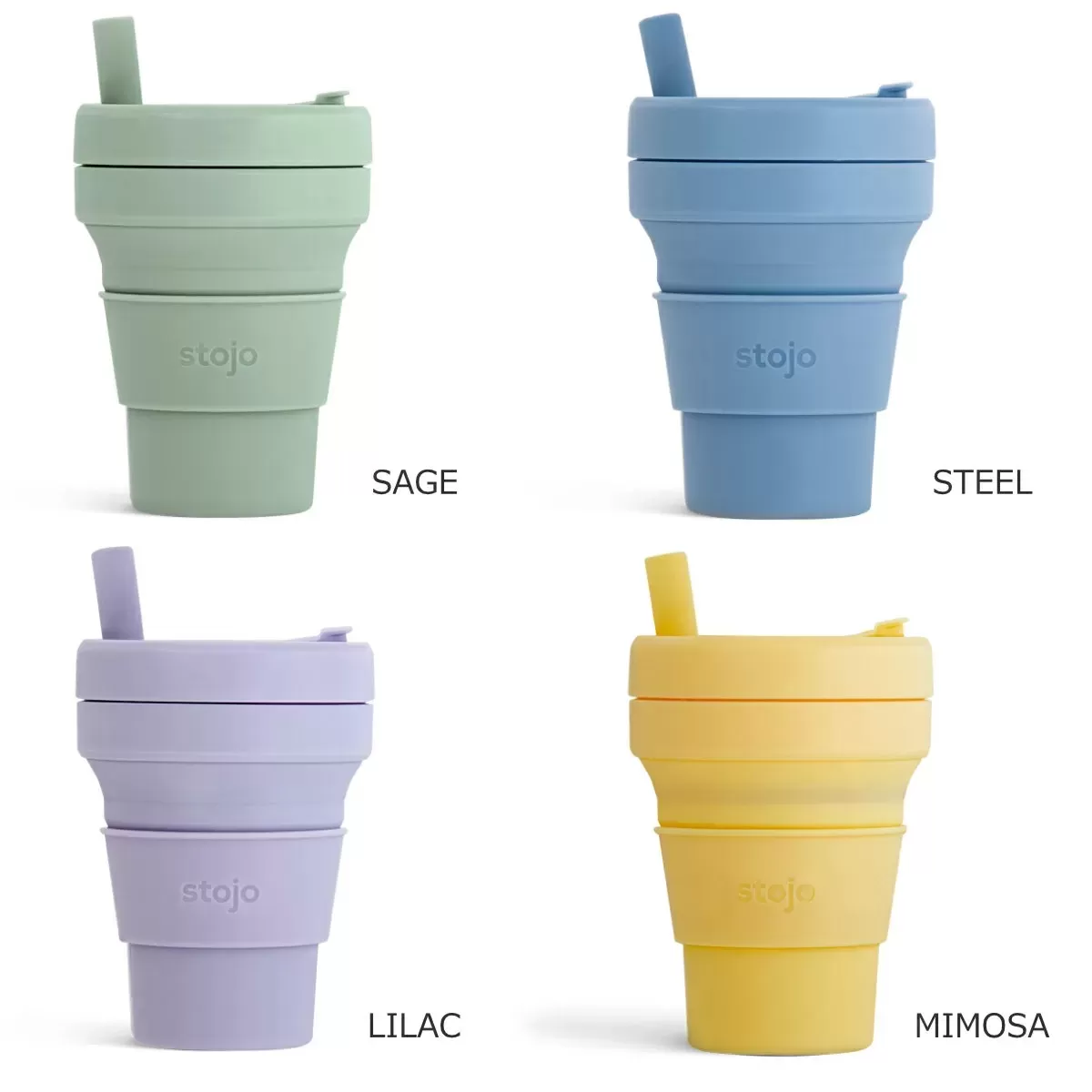 stojo / ストージョ Jr.CUP 250ml (折り畳みマイカップ マイタンブラー)