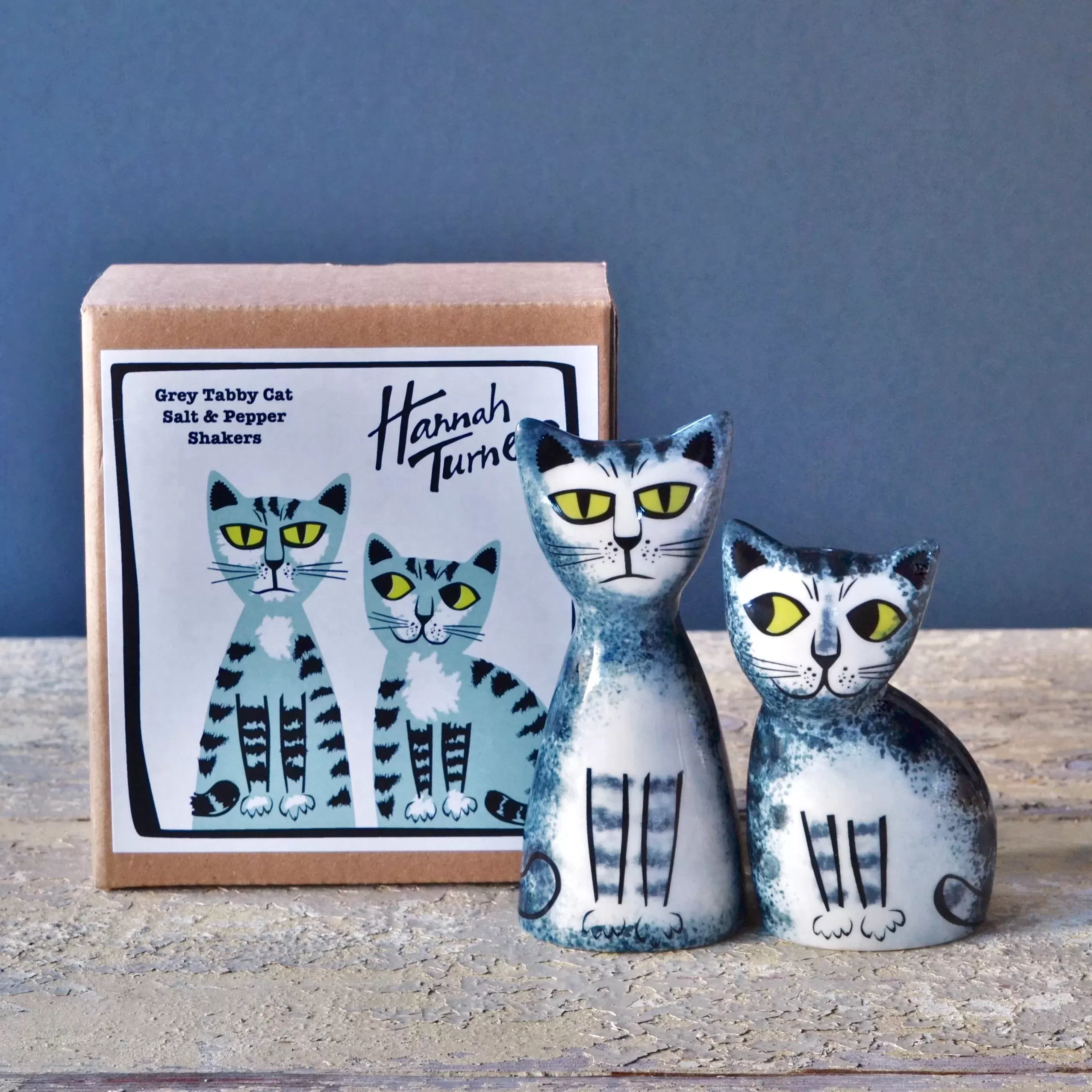 Hannah Turner / Salt and Peppers Cat(猫の塩コショウ入れ)