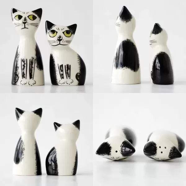 Hannah Turner / Salt and Peppers Cat(猫の塩コショウ入れ)