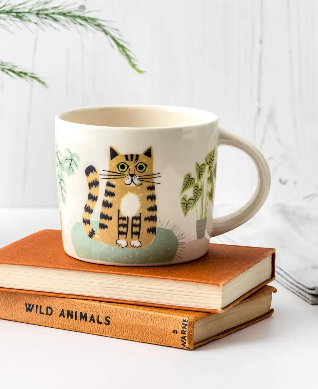 Hannah Turner / ハンナターナー Mug Cat (猫のマグカップ)